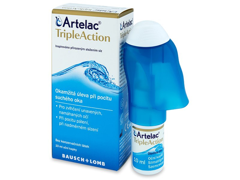 Obrázok Očné kvapky Artelac TripleAction 10 ml